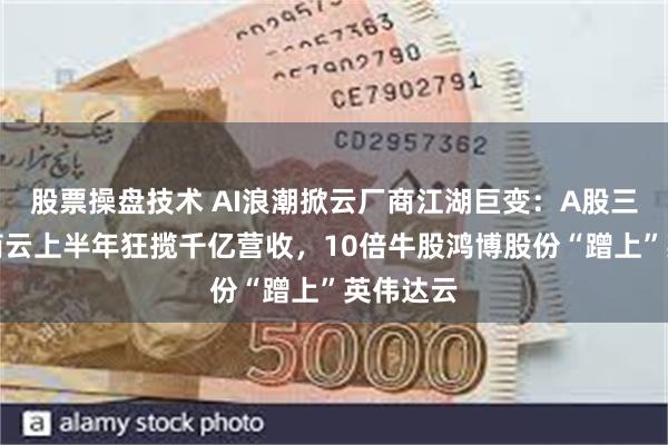 股票操盘技术 AI浪潮掀云厂商江湖巨变：A股三大运营商云上半年狂揽千亿营收，10倍牛股鸿博股份“蹭上”英伟达云