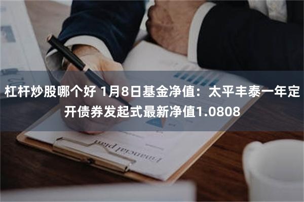 杠杆炒股哪个好 1月8日基金净值：太平丰泰一年定开债券发起式最新净值1.0808